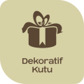 Dekoratif Kutu