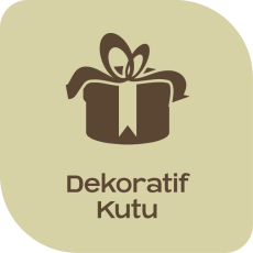 Dekoratif Kutu